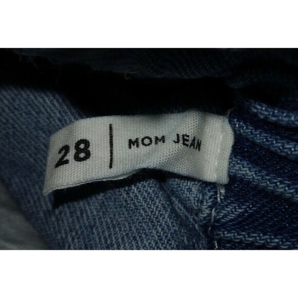 PacSun Light High Waisted Mom Jeans Size 28 Paper Bag - Picture 7 of 7